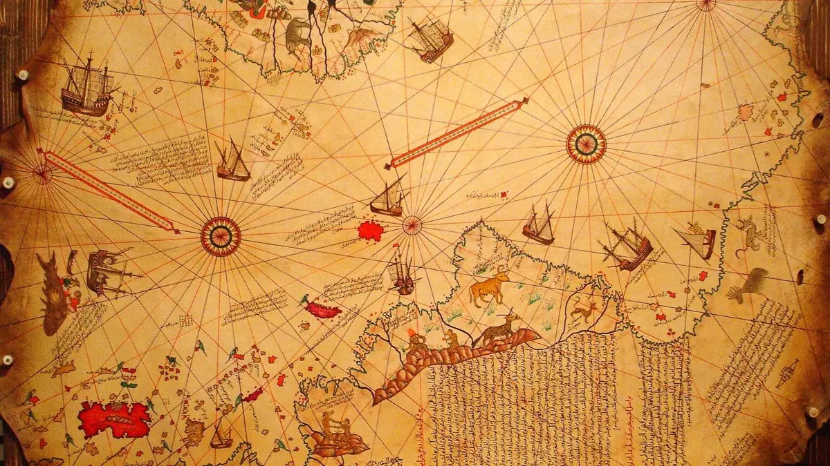 aztek dünya haritası
